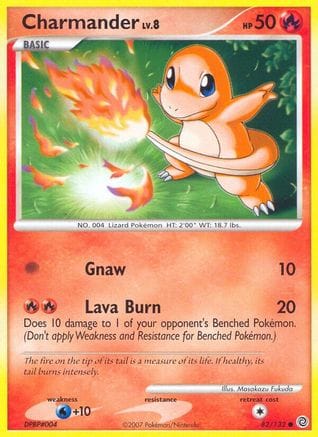 'Pokemon - 'Charmander 082/132  Secret Wonders - Common