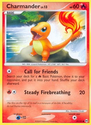 'Pokemon - 'Charmander 059/99  Arceus - Common