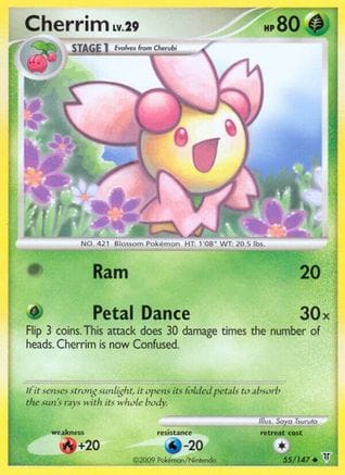 'Pokemon - 'Cherrim 055  Supreme Victors - Uncommon