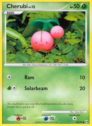 'Pokemon - 'Cherubi 060/99  Arceus - Common