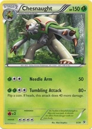 'Pokemon - 'Chesnaught 005  Kalos Starter Set - Common