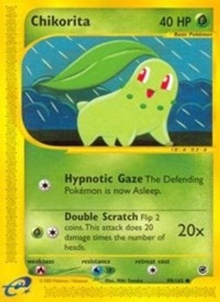 'Pokemon - 'Chikorita (99) 099/165  Expedition - Common