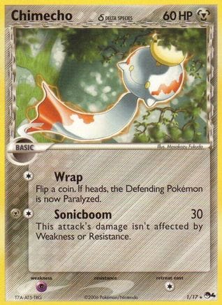 'Pokemon - 'Chimecho (Delta Species) 001  POP Series 4 - Rare