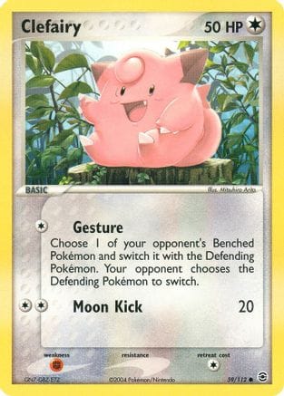 'Pokemon - 'Clefairy 059/112  FireRed & LeafGreen - Common