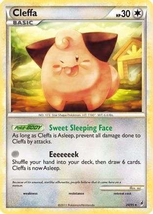 'Pokemon - 'Cleffa 024  Call of Legends - Rare