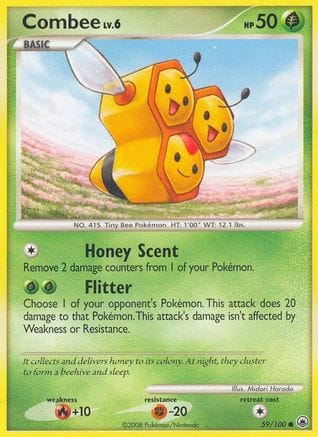 'Pokemon - 'Combee 059  Majestic Dawn - Common