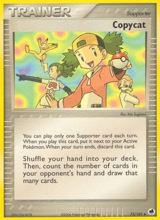 'Pokemon - 'Copycat 073/101  - Reverse Holofoil Dragon Frontiers - Uncommon