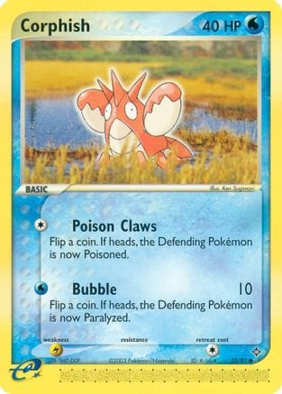 'Pokemon - 'Corphish 052/97  Dragon - Common