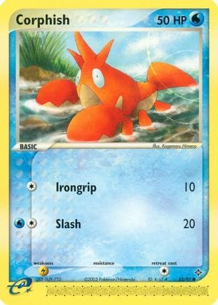 'Pokemon - 'Corphish 053/97  Dragon - Common