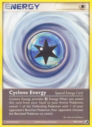 'Pokemon - 'Cyclone Energy 099  Unseen Forces - Uncommon