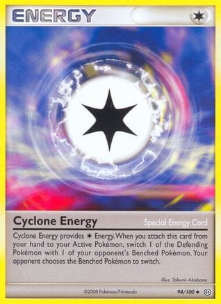 'Pokemon - 'Cyclone Energy 094  Stormfront - Uncommon