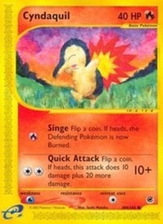 'Pokemon - 'Cyndaquil (104) 104/165  Expedition - Common