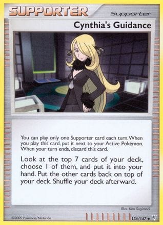 'Pokemon - 'Cynthia's Guidance 136  Supreme Victors - Uncommon