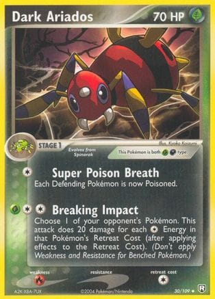 'Pokemon - 'Dark Ariados 030  Team Rocket Returns - Uncommon