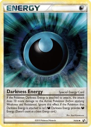 'Pokemon - 'Darkness Energy (Special) 079  - Reverse Holofoil Undaunted - Uncommon