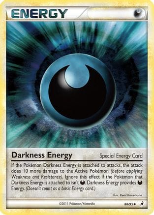 'Pokemon - 'Darkness Energy (Special) 086/95  - Reverse Holofoil Call of Legends - Uncommon