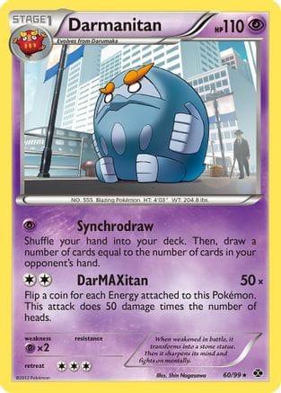 'Pokemon - 'Darmanitan 060  Next Destinies - Rare