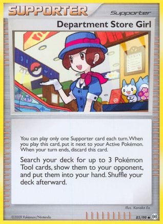 'Pokemon - 'Department Store Girl 085/99  Arceus - Uncommon