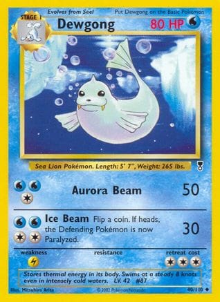 'Pokemon - 'Dewgong 040/110  Legendary Collection - Uncommon