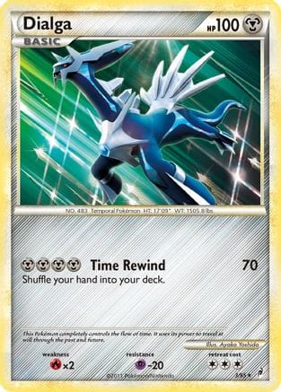 'Pokemon - 'Dialga 003  - Holofoil Call of Legends - Holo Rare