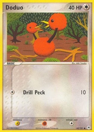 'Pokemon - 'Doduo 060  Hidden Legends - Common