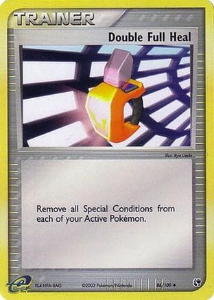 'Pokemon - 'Double Full Heal 086  - Reverse Holofoil Sandstorm - Uncommon