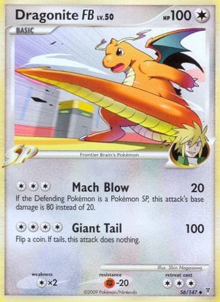 'Pokemon - 'Dragonite FB 056  Supreme Victors - Uncommon