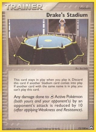 'Pokemon - 'Drake's Stadium 072  Power Keepers - Uncommon