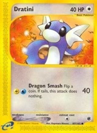 'Pokemon - 'Dratini 107/165  Expedition - Common