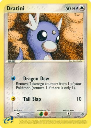 'Pokemon - 'Dratini 026  Dragon - Uncommon