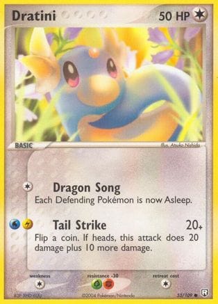 'Pokemon - 'Dratini 053/109  Team Rocket Returns - Common