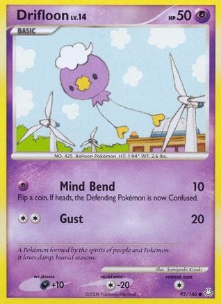 'Pokemon - 'Drifloon 092  Legends Awakened - Common