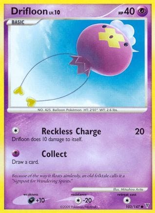'Pokemon - 'Drifloon 103  Supreme Victors - Common