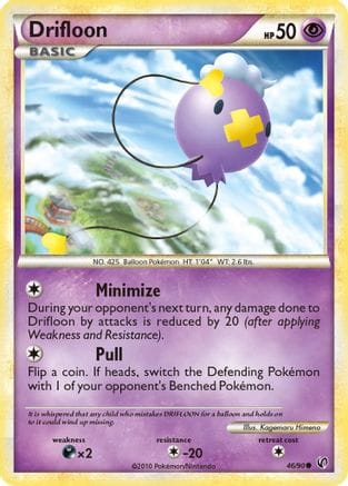 'Pokemon - 'Drifloon 046  Undaunted - Common