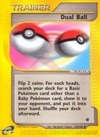 'Pokemon - 'Dual Ball 139/165  Expedition - Uncommon