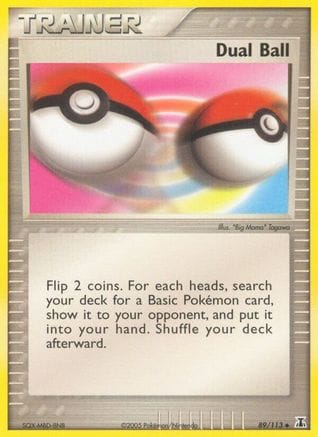 'Pokemon - 'Dual Ball 089  Delta Species - Uncommon