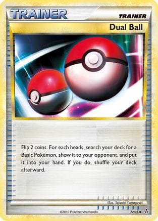 'Pokemon - 'Dual Ball 072  Unleashed - Uncommon