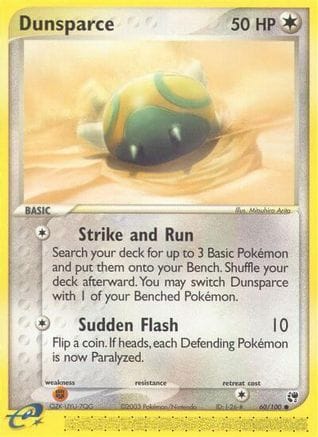 'Pokemon - 'Dunsparce 060/100  Sandstorm - Common