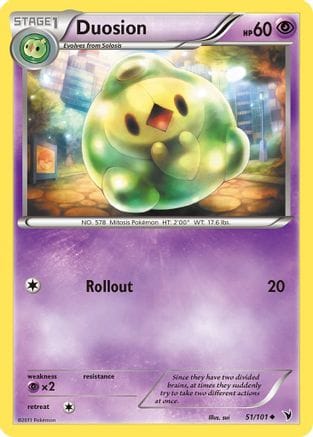 'Pokemon - 'Duosion 051  Noble Victories - Uncommon