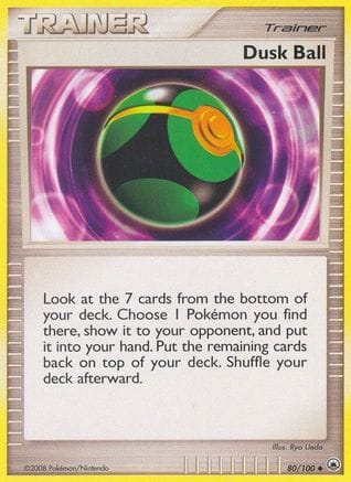 'Pokemon - 'Dusk Ball 080/100  Majestic Dawn - Uncommon