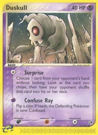 'Pokemon - 'Duskull 061/100  Sandstorm - Common