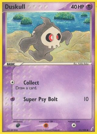 'Pokemon - 'Duskull 051/100  Crystal Guardians - Common