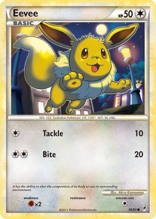 'Pokemon - 'Eevee 056/95  Call of Legends - Common