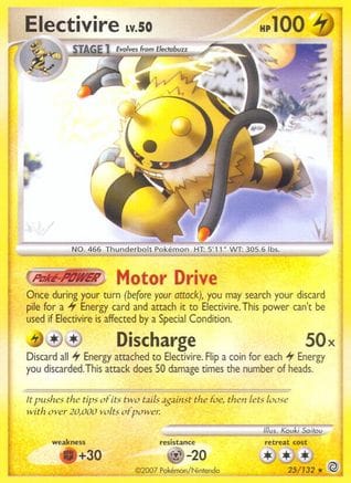 'Pokemon - 'Electivire 025  Secret Wonders - Rare