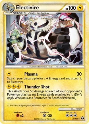 'Pokemon - 'Electivire 020  Triumphant - Rare