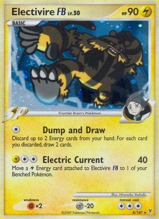 'Pokemon - 'Electivire FB 004  - Reverse Holofoil Supreme Victors - Holo Rare