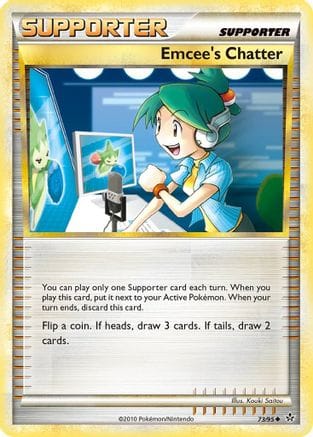 'Pokemon - 'Emcee's Chatter 073  Unleashed - Uncommon