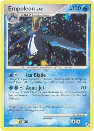 'Pokemon - 'Empoleon 004/130  - Holofoil Diamond and Pearl - Holo Rare