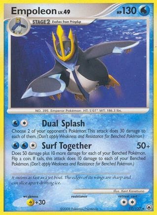 'Pokemon - 'Empoleon 017  Majestic Dawn - Rare