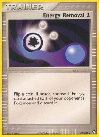 'Pokemon - 'Energy Removal 2 074/108  Power Keepers - Uncommon